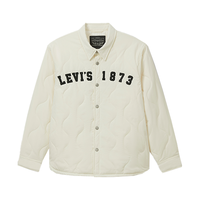 Levi's 字母印花翻领夹棉夹克