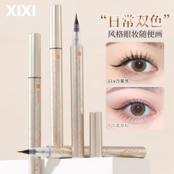 xixi 眼线笔防水防汗持久不晕染极细头眼线液速干下睫毛速干卧蚕笔