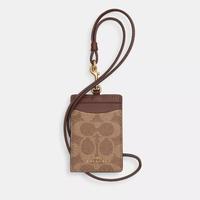 COACH Id Lanyard In Signaure Canvas