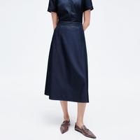 娜尔思 26年夏季商场同款口袋牛仔半身裙女都市休闲女裙子