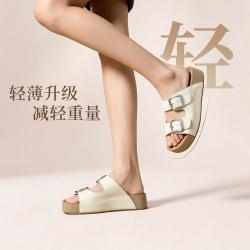 他她 热卖爆款TATA26夏沙滩拖鞋厚底休闲外穿勃肯鞋