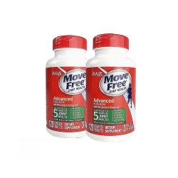 益节 美国直邮Schiff Move Free益节氨糖维骨力软骨素绿瓶胶囊*2瓶装