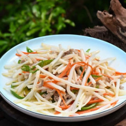 清蒸白鱼+银鱼炒蛋2-3人餐（含点心/茶）