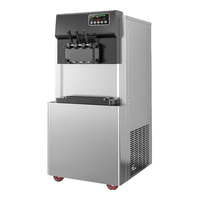 喜莱盛 BQL-2200 全自动立式冰淇淋机 30L 不锈钢色