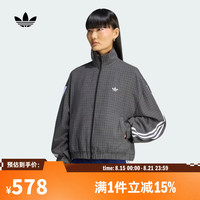 adidas 三叶草女子CHECKS TT夹克 LD5339
