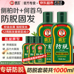 霸王 防脱洗发液380ml*2瓶+赠防脱洗发240ml
