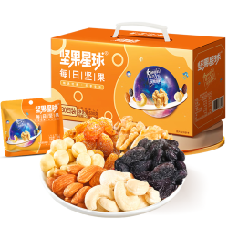 沃隆 坚果星球 每日坚果 混合口味 600g/盒30袋