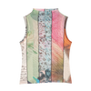 Desigual 网纱弹力修身印花拼接无袖女士吊带背心 M
