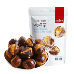 薛记炒货 冰栗子冻栗子 430g×2袋