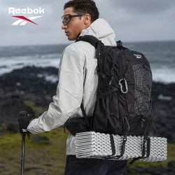 Reebok 户外专业登山包男女40L大容量徒步旅行双肩包悬浮减负支架背包