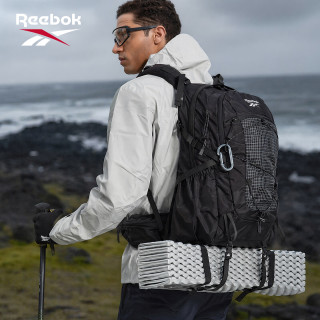 Reebok 户外专业登山包男女40L大容量徒步旅行双肩包悬浮减负支架背包
