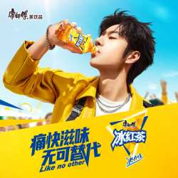 康师傅 柠檬味冰红茶330ml*12瓶整箱中秋送礼