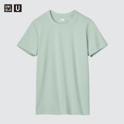 优衣库 圆领T恤/短袖女装合作款483456 53 草绿色 2XL