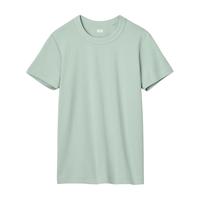优衣库 483456 圆领短袖T恤 草绿色 2XL