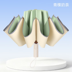 温诗欧 玫瑰金防晒伞UPF50+晴雨两用
