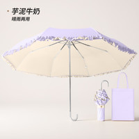 温诗欧 花边彩胶晴雨两用伞