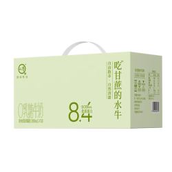 认养 8.4g乳蛋白 0乳糖牛奶 200mL*18盒