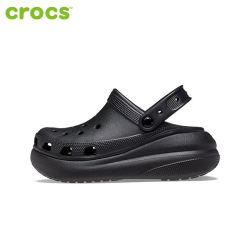 crocs 泡芙Clog洞洞鞋 207521-100