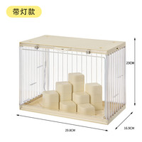 温诗欧 泡泡玛特盲盒防尘展示架