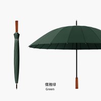 温诗欧 24骨大号暴雨伞高端防风