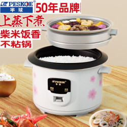 Peskoe 老式电饭锅 家用电饭煲迷你电饭煲小型单人宝宝蒸煮米饭煲汤不粘锅-/ 不粘内胆 蒸笼