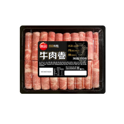 思念 牛肉卷 1斤装500g