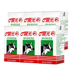 PURE MILK 甜牛奶乳饮品 250ml*6盒