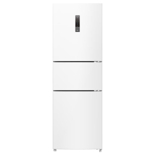 美菱 BCD-271WP3CXG1 离子净技术 白色 271L 三门冰箱