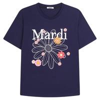 MARDI 小雏菊多花字母短袖T恤