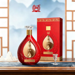 泸州老窖 52度浓香型白酒500mL 6瓶 整箱