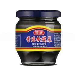 蓬盛 香港橄榄菜广东潮汕特产原味下饭送粥口感嫩滑多种配料甄选 180g