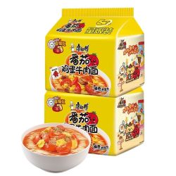 康师傅 Tingyi 康师傅 BIG大食袋 番茄鸡蛋牛肉面