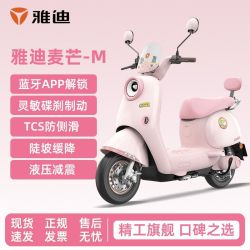 雅迪 麦芒通勤智能车长续航电动摩托车代步踏板车
