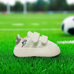 adidas 官方正品婴童魔术贴轻便时尚休闲鞋JI3898