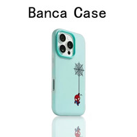 A【裸机手感】BANCA卡通蜘蛛侠 iPhone11-17系列 苹果手机壳