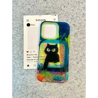A【裸机手感】彩虹猫咪 iPhone11-17系列 苹果手机壳
