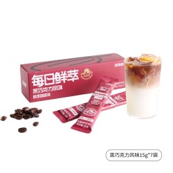 连咖啡 0糖0脂浓缩咖啡液 黑巧克力味 15g*7颗
