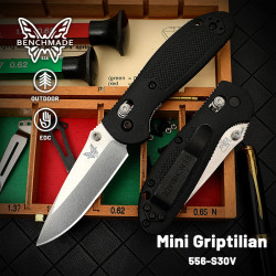 BENCHMADE 班奇梅德蝴蝶 美国原装进口折叠刀便携户外野营生存装备 556-S30V