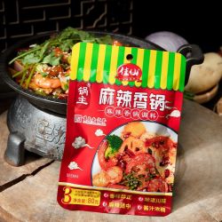 佳仙 麻辣香锅调料 80g 干锅调料 香辣干锅酱 家用干锅排骨虾调味料包
