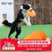 疯狂的主人 狗狗训练玩具犬飞盘磨牙耐咬边牧金毛互动解闷户外宠物用品玩具