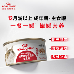 皇家 成猫湿粮罐头ILC 通用粮 1-7岁 慕斯肉泥85g*6