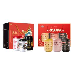 燕之坊 八宝全家礼美礼礼盒组合中老年人营养品冲泡谷物粉黑芝麻糊