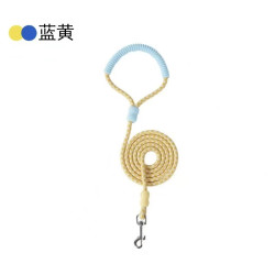 艾风格 新款Y型背心式狗狗牵引绳雪纳瑞专用透气加厚遛狗绳 K63黄色牵引绳 M
