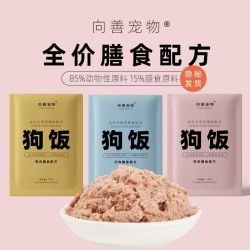 向善 全价主食狗粮狗狗犬湿粮鸡肉慕斯奶糕主食罐头生骨肉狗粮伴侣狗饭 鸭肉膳食（温补祛火） 170g*15包/盒