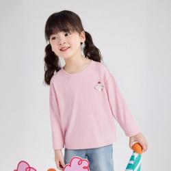 笛莎 婴幼女童26春儿童T恤甜美休闲T恤