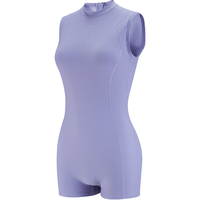  SPEEDO/速比涛 抗氯 女士泳衣 M (高158-165cm,重50-57kg) 香芋奶酪(26新)