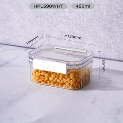 LOCK&LOCK 密封罐塑料食品干货五谷杂粮豆子家用厨房储物收纳盒透明