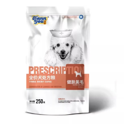 汉优 皮肤处方狗粮 康复期调理全犬种通用全价犬处方粮 250g*1袋 试吃体验装