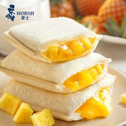 豪士 面包口袋面包菠萝味750g/箱水果夹心真实果粒健康美味下午茶