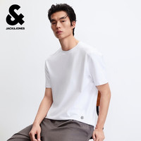 杰克琼斯 杰克·琼斯（JACK&JONES）夏季短袖男士T恤合集 226101059A06本白色 常规